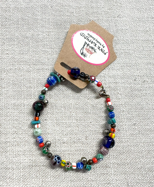 Czech Glass Beaded Bracelet