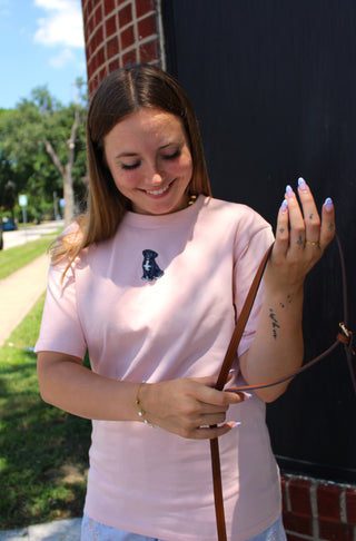 Pup Club Embroidered Tee