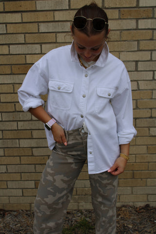 Adrianna Long Sleeve Button Up