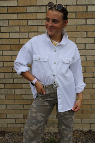 Adrianna Long Sleeve Button Up