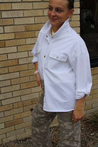 Adrianna Long Sleeve Button Up