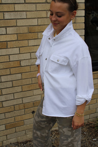 Adrianna Long Sleeve Button Up