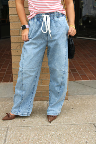 Comfy Cool Slouchy Barrel Pants