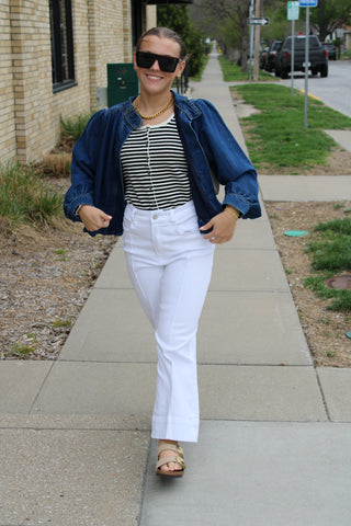 Dear John Audrey White Jeans