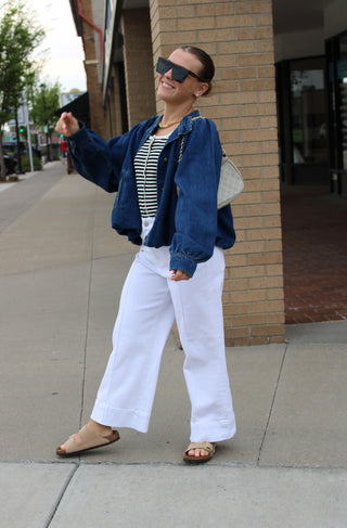 Dear John Audrey White Jeans
