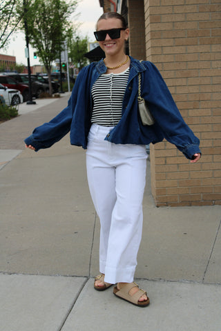Dear John Audrey White Jeans