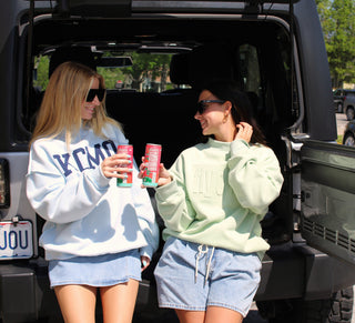 Flyover Mock Neck Sweatshirt