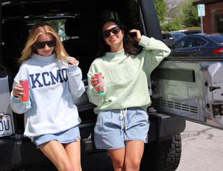 Flyover Mock Neck Sweatshirt