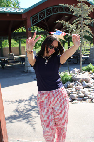 Americana Martini Baby Tee