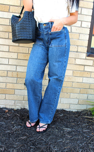 JBD Square Patch Pocket Straight