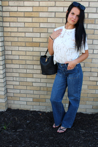 Lainey Lace Floral Top