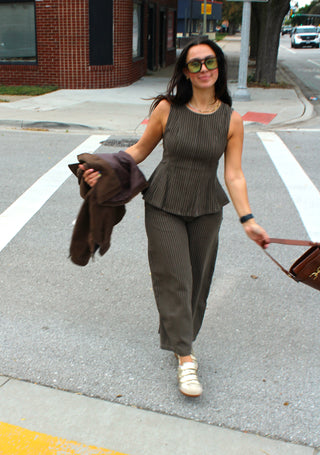 Darcy Peplum Top