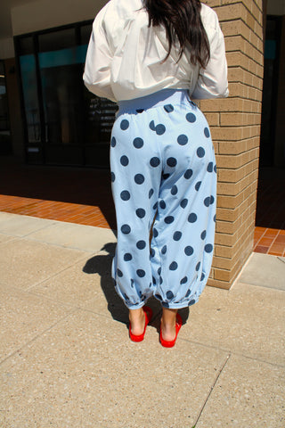 Palmer Polka Dot Balloon Pants