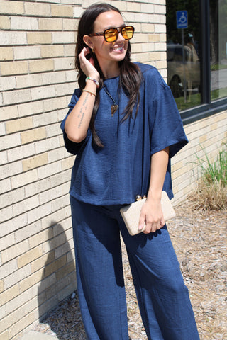 Coastline Flowy Wide Leg Pant