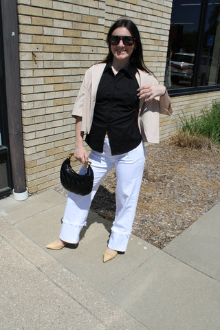 Elle Cropped Blazer