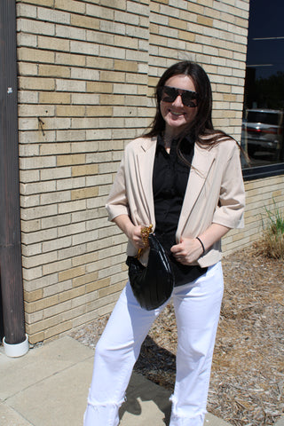 Elle Cropped Blazer