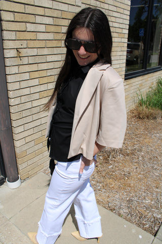 Elle Cropped Blazer