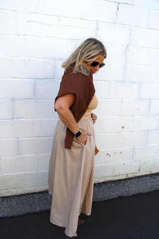 Harlow Mixed Media Dress