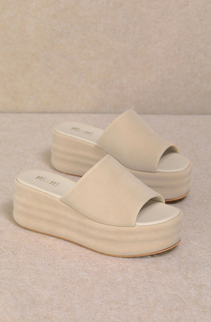 Harbor - Platform Slide Sandals