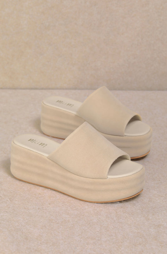 Harbor - Platform Slide Sandals