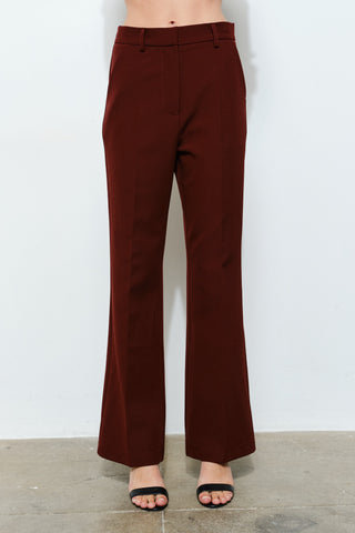 Finny High-waisted Flared Tailored Pants