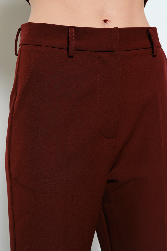 Finny High-waisted Flared Tailored Pants