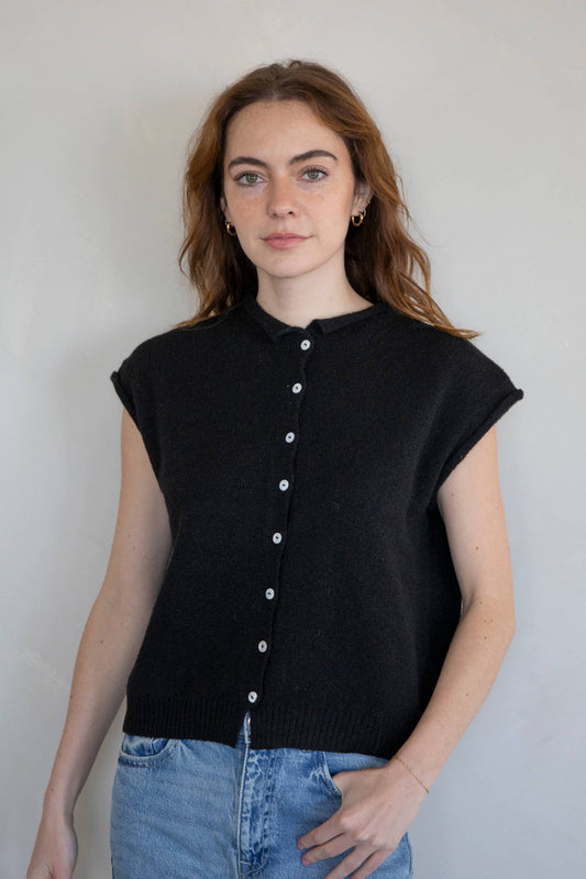 Abby Rose Piper Vest Cardigan