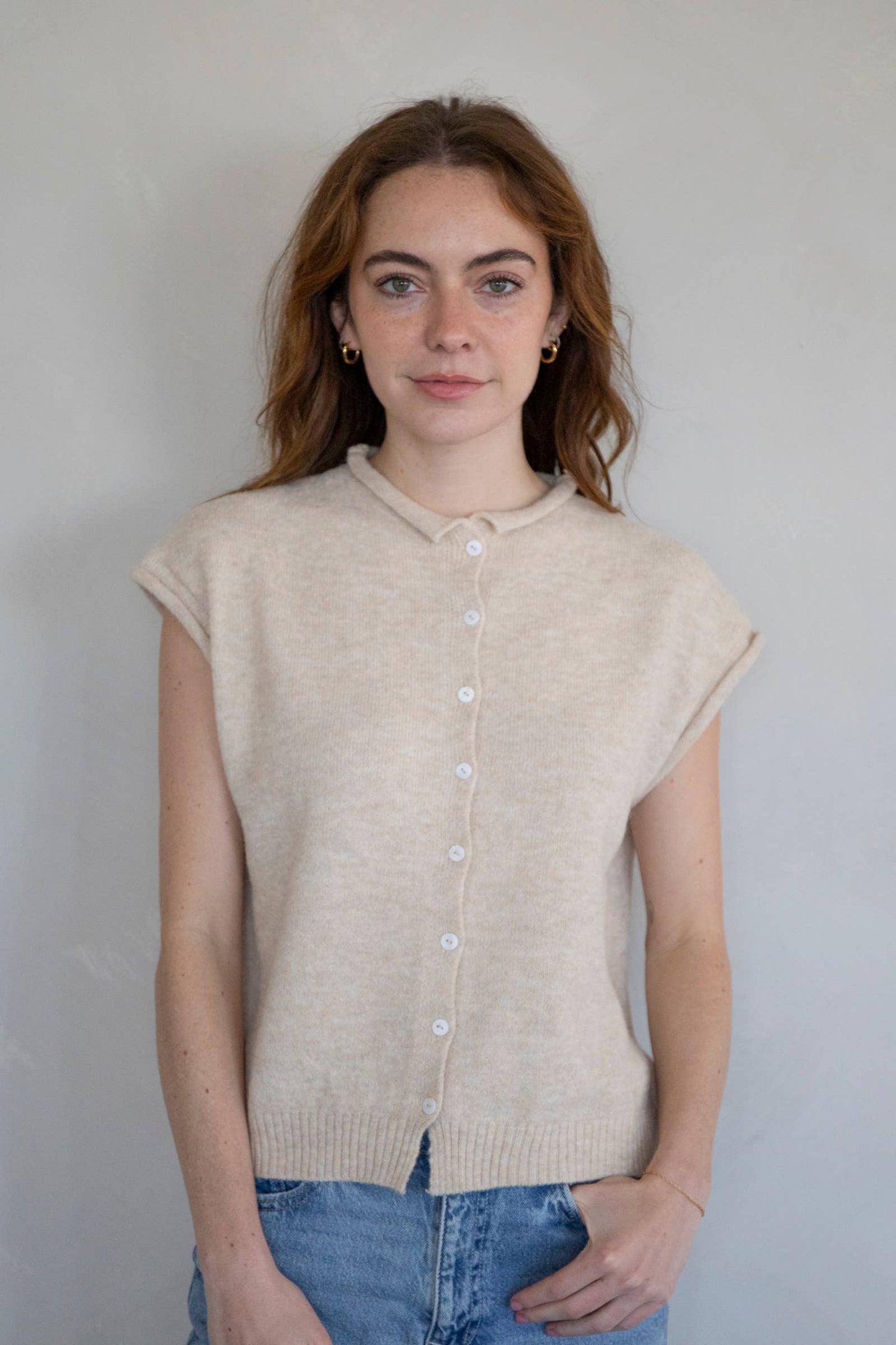 Abby Rose Piper Vest Cardigan