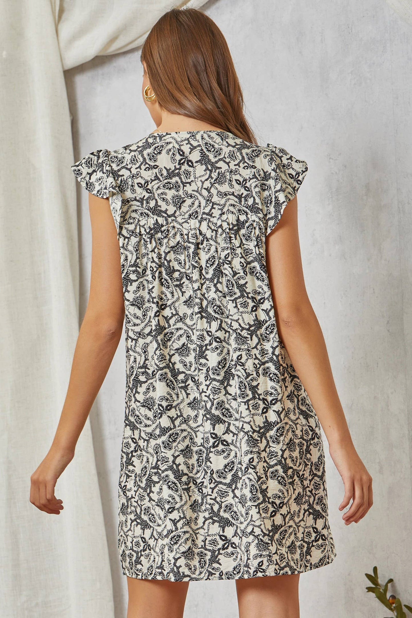 Jamie Woven Shift Dress