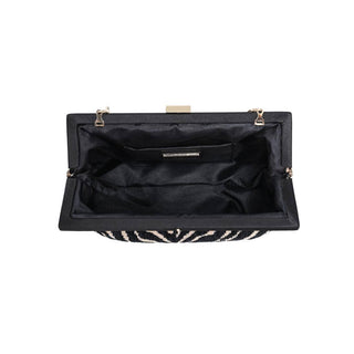 Samira - Zebra Evening Bag