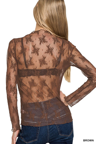 Lucy Lace Layering Top