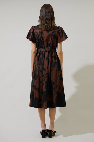 Somerton Floral Midi Dress