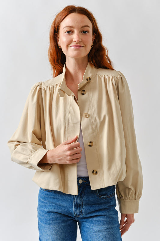 Beren Balloon Trench Jacket