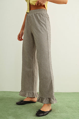 Country Kiss Gingham Pants