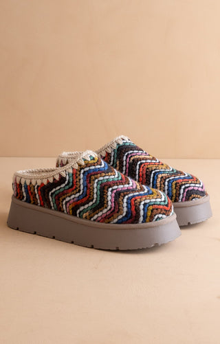The Brandi - Platform Cozy Mule Slippers