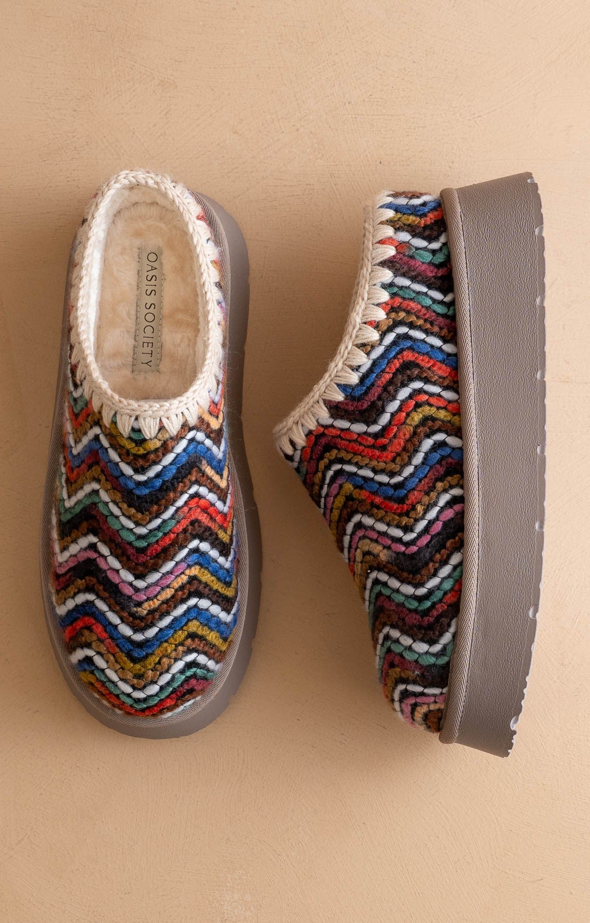 The Brandi - Platform Cozy Mule Slippers