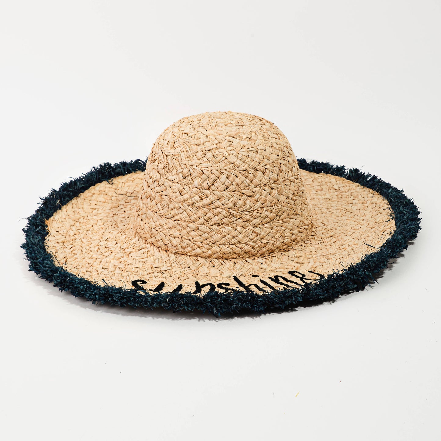 Sunshine Text Straw Hat