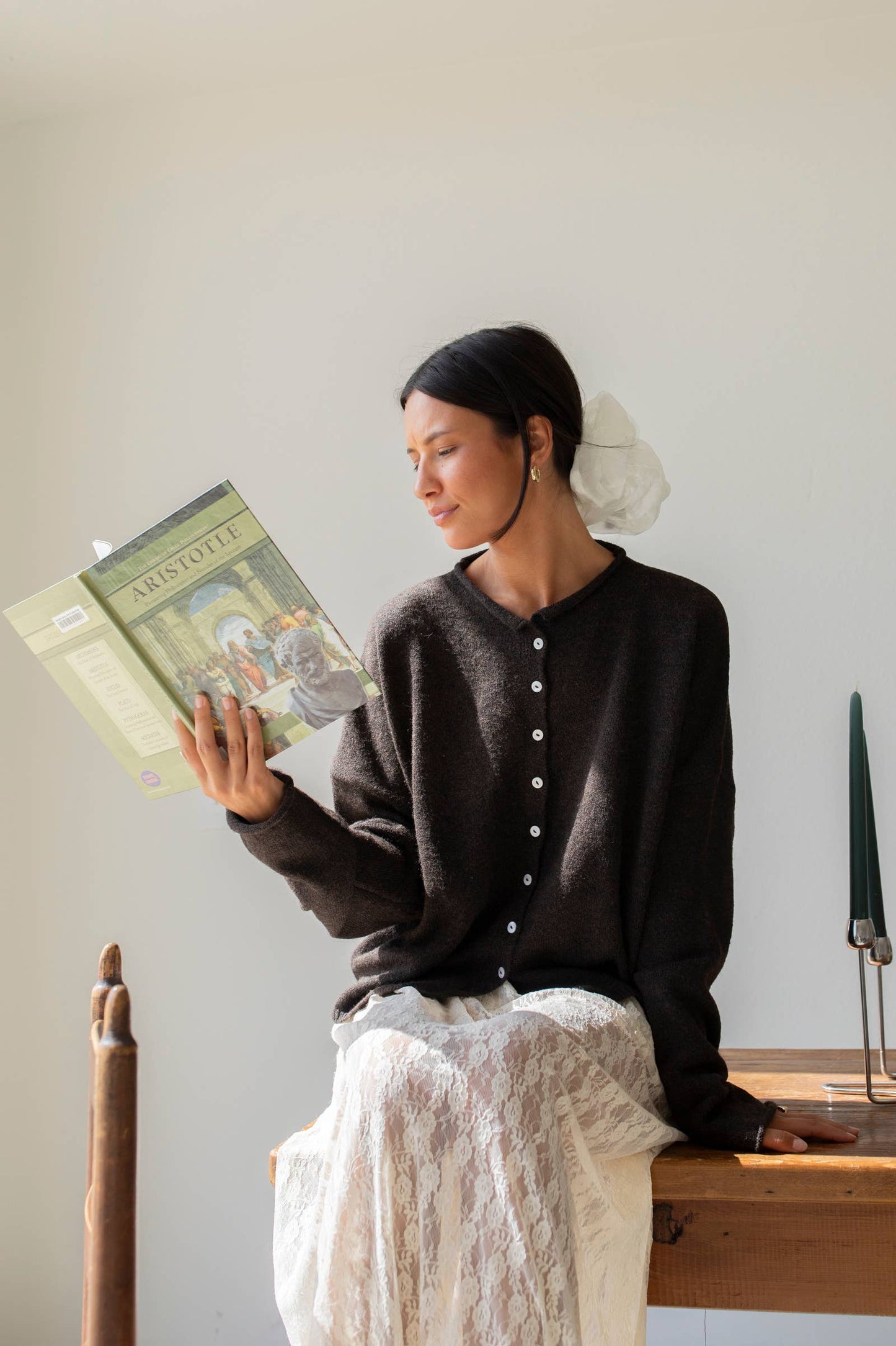 Abby Rose Chocolate Piper Cardigan *Preorder Ships 10/30