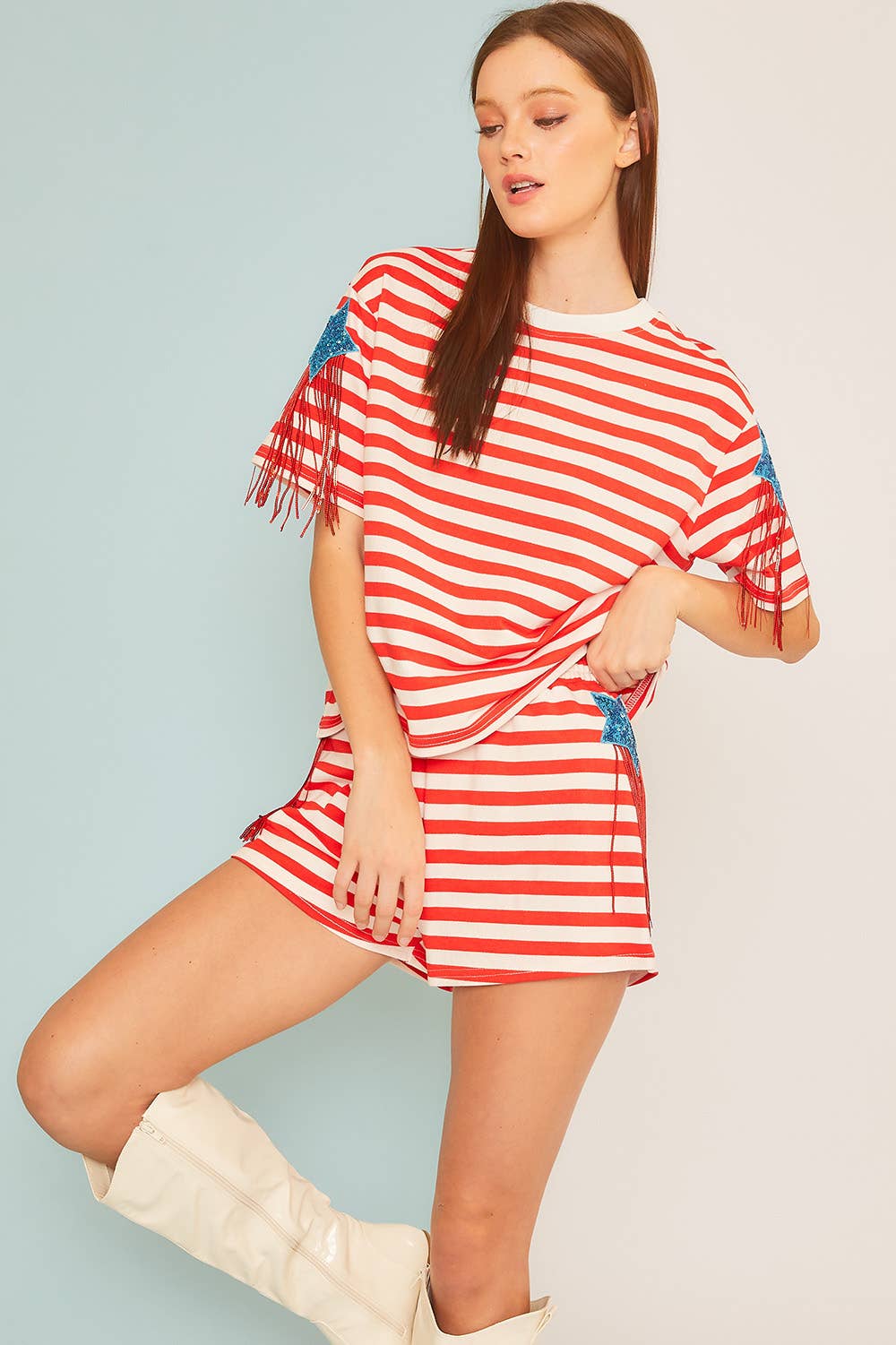 Stripe French Terry