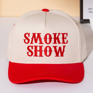 SMOKE SHOW Embroidered Baseball Cap