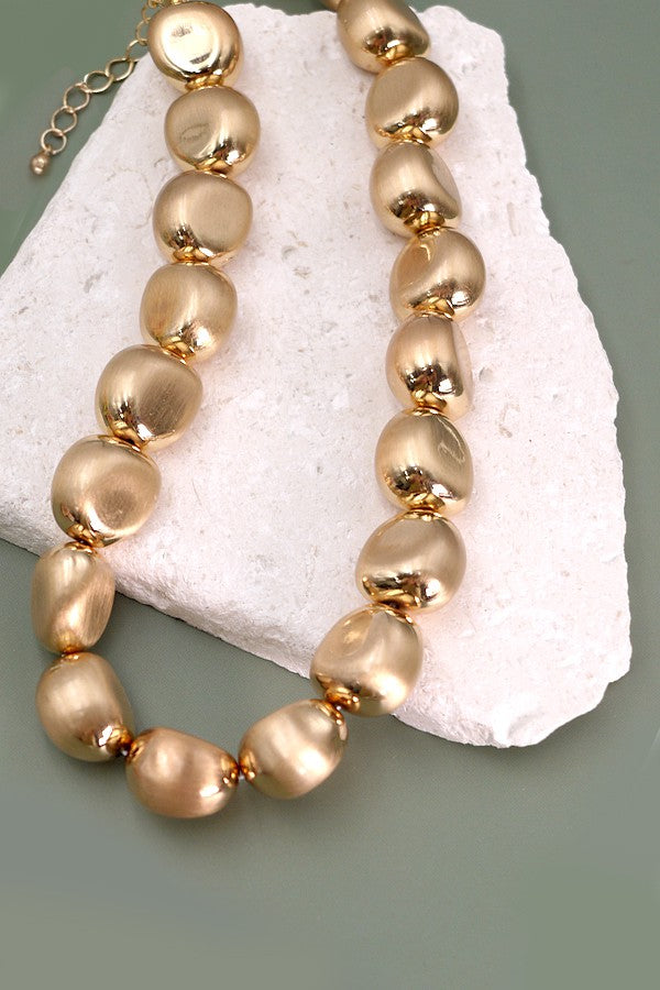 Gracen Chunky Beaded Necklace