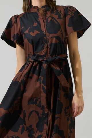 Somerton Floral Midi Dress
