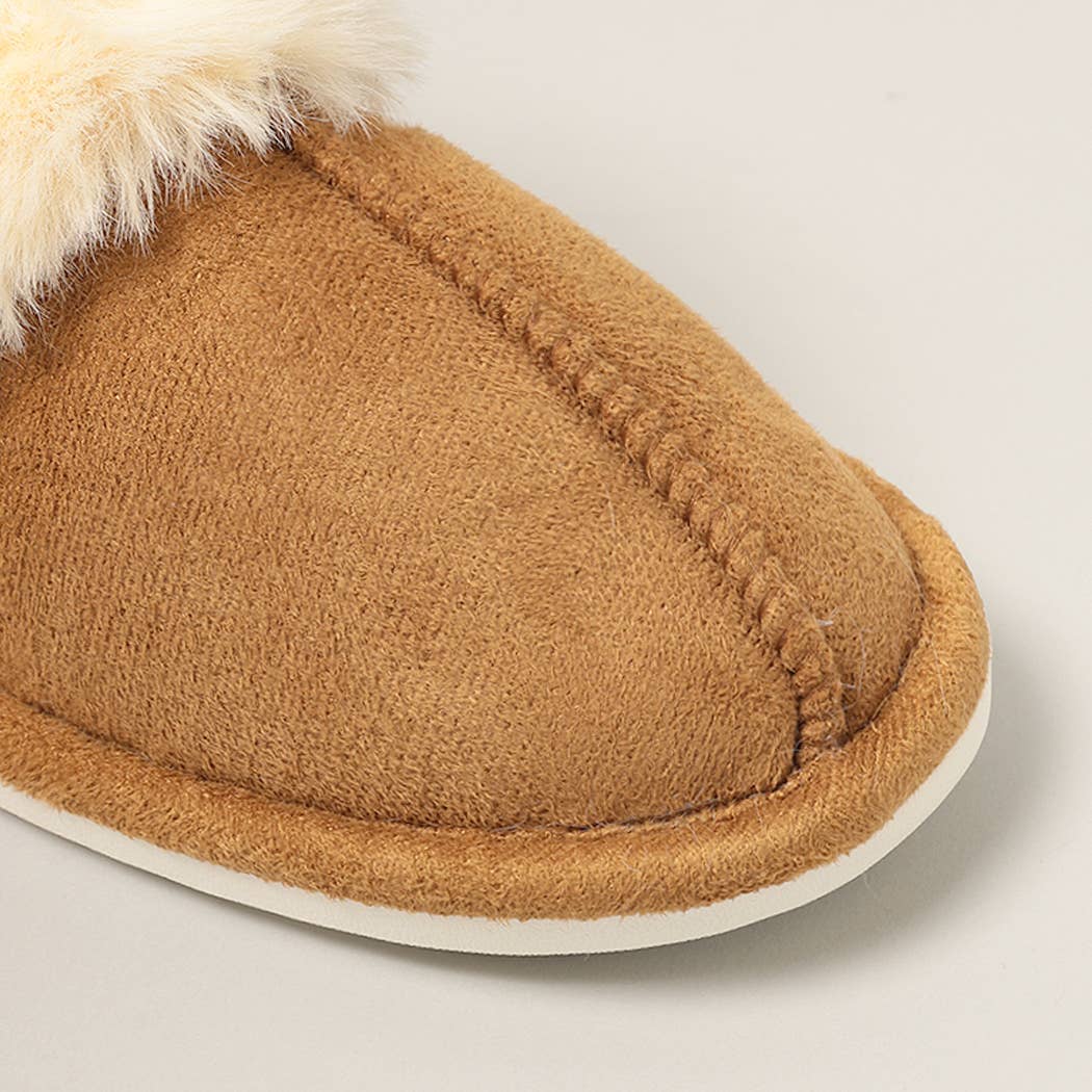 Faux Fur Lined Slippers