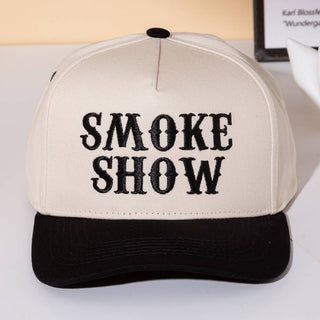 SMOKE SHOW Embroidered Baseball Cap