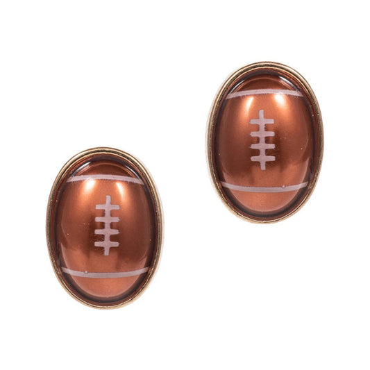 Football Pearl Earrings