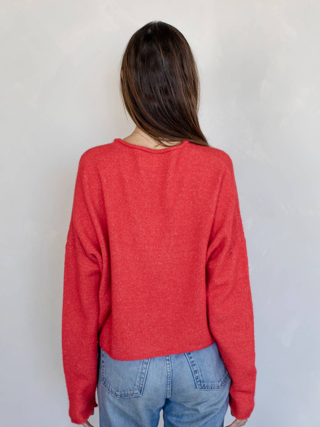 Abby Rose Red Piper Cardigan *Preorder Ships 10/30