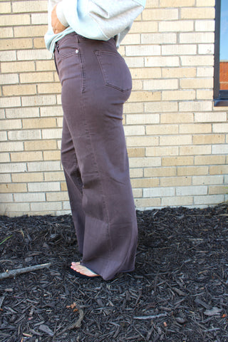 Dear John mocha brown jeans side fit