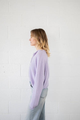 Abby Rose Lavender Piper Cardigan