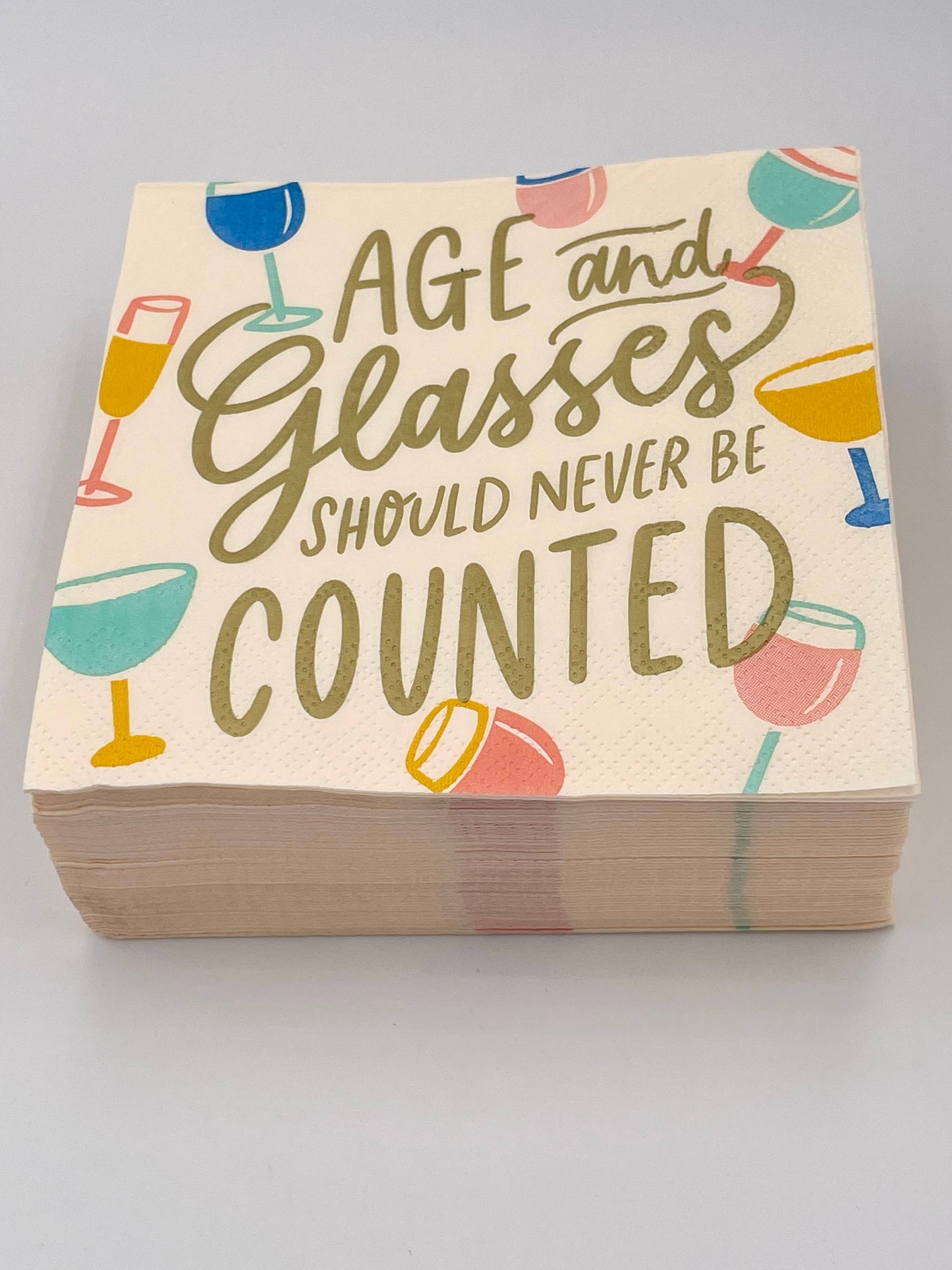 Age and Glasses of Wine - 20ct