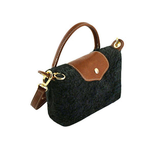 Shearling Mini Crossbody Bag